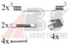 CARRAB BP 3298 Accessory Kit, brake shoes